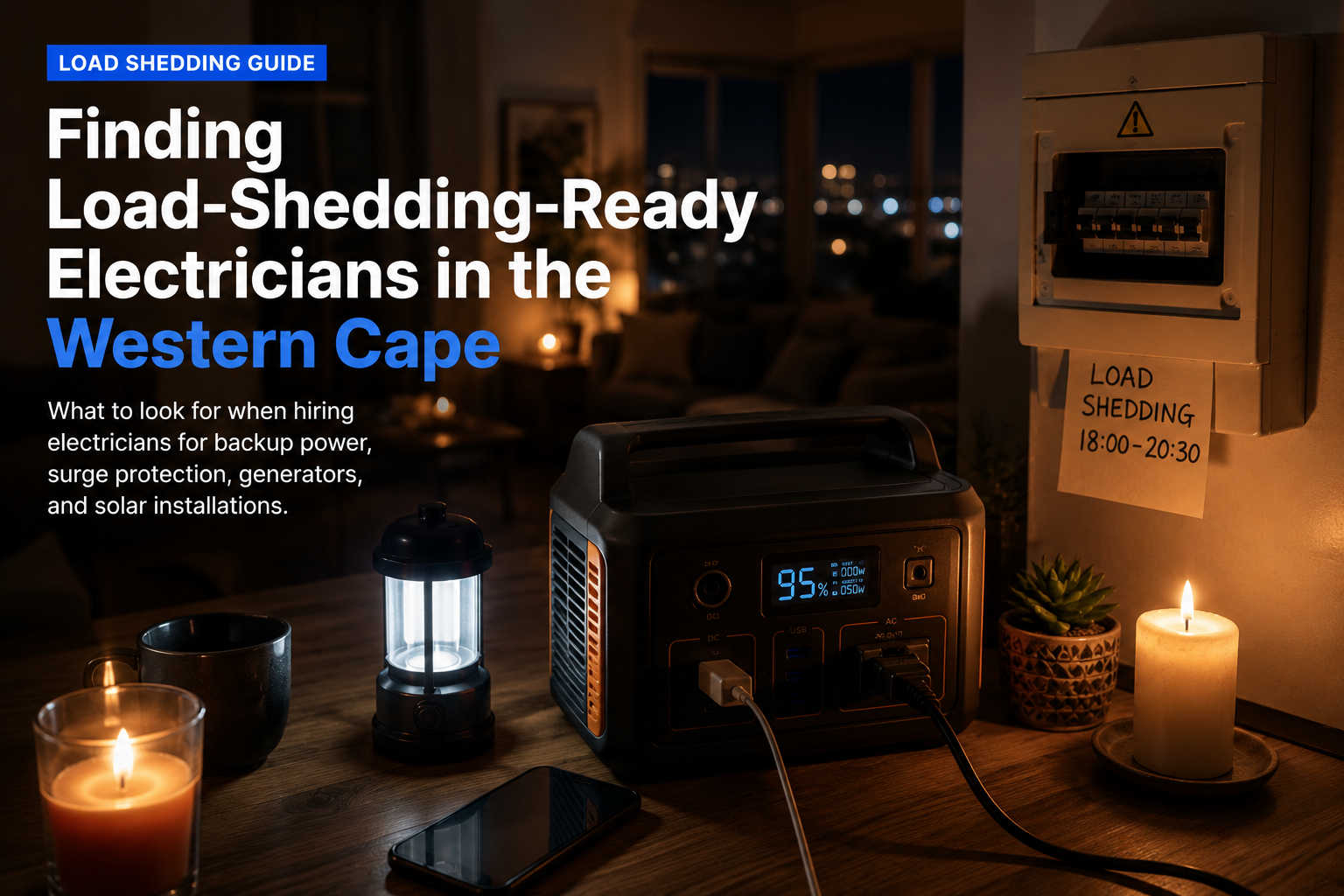 Load Shedding Electrician Guide